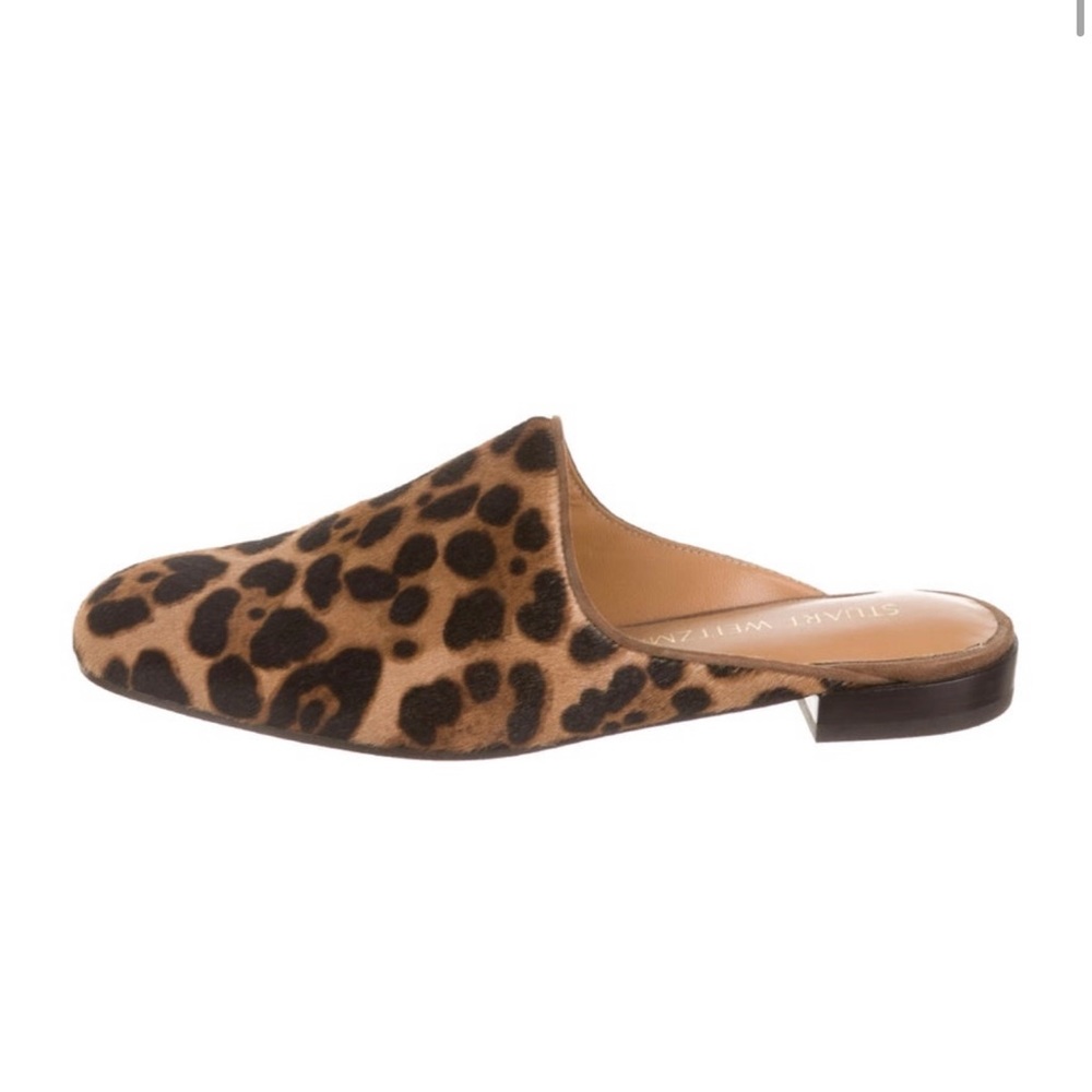 Stuart Weitzman Ponyhair Mules